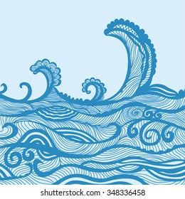 Sea vector illustration