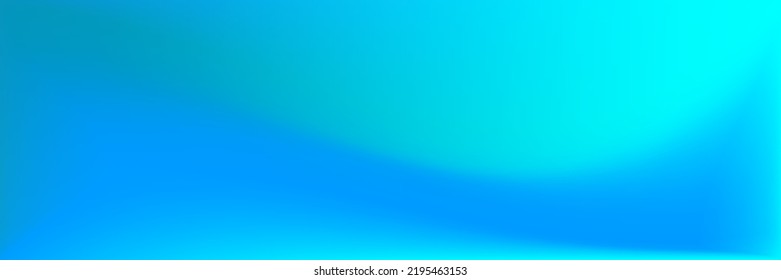 Malla de gradiente ondulada con vibración marina. Malla de degradado ondulada de color intenso. Fondo de las líneas horizontales turquesas naturales. Fondo oscuro de la oficina. Ilustración de la superficie lisa azul del agua del arcoiris.