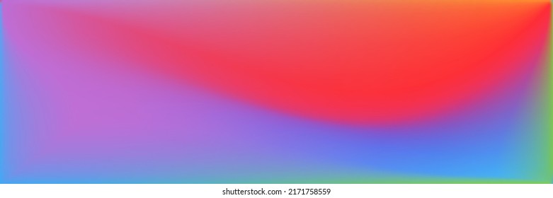 Sea  Vivid Blurred Background. Rainbow Natural Modern Design Backdrop. Color Bright Wavy Gradient Mesh. Vibrant Blank Wavy Gradient Mesh. Colorful Water Multicolor Smooth Surface Illustration.
