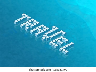 Sea water background, vector EPS10
