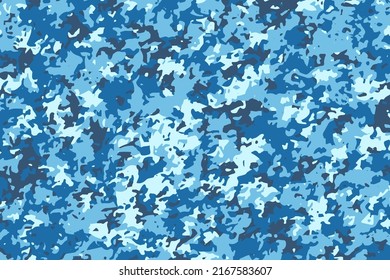 Fondo del patrón de camuflaje de agua marina. Ilustración vectorial eps 10 
