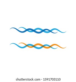 Sea Water Logo Template vector icon