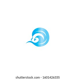 sea water vector illustration design icon logo template