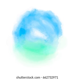 sea watercolor background