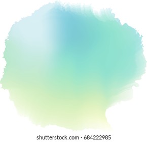 sea watercolor background, vector