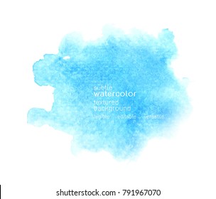 sea watercolor background.blue watercolour abstract illustration vector for design
