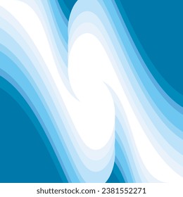 Vector de diseño de fondo abstracto de onda marina