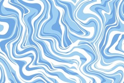 Sea Wave Abstract Minimal Seamless Repeat Pattern.