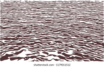 sea wave background, vector