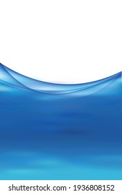 Sea wave blue summer background