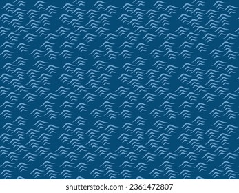 sea wave blue vector pattern art abstract textile background wallpaper