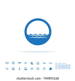 sea wave icon