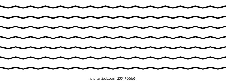  
Sea wave icon set. Set of thin line waves. Various wave water lake river. Water logo, line ocean symbol in vector flat style. Seamless abstract line pattern. Water outline symbol. 