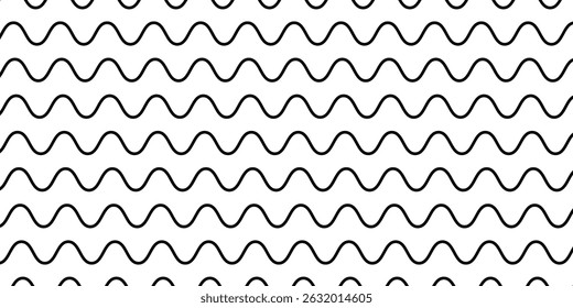Sea wave icon set. Water logo, line ocean symbol modern line
