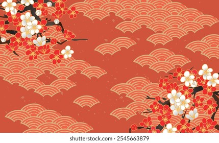 Sea Wave Japanese Background Clip Arts