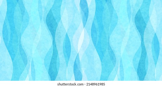 Sea wave Japanese pattern background
