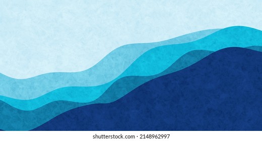 Fondo del patrón japonés de la ola marina