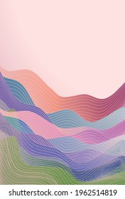 Sea wave Japanese pattern summer visit 