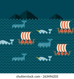 Sea Wave Pattern