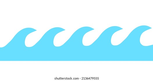 Sea wave pattern. Line water waves. abstract vector background. Wavy lines water.