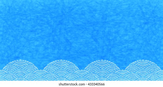 Sea wave summer background