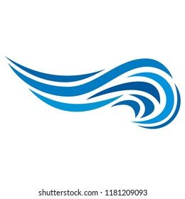 Sea wave. Vector illustration