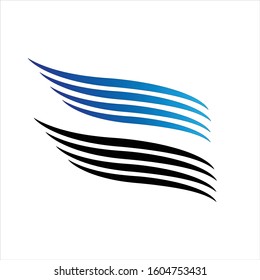 sea wave vector template, surfing, windsurfing.