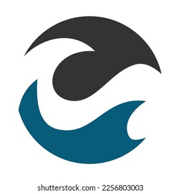 sea wave water logo template Icon Illustration Brand Identity.Isolated and flat illustration. Vector graphic