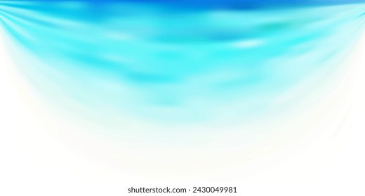 sea wave watercolor blue background
