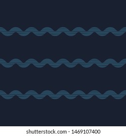 The sea and the waves. Art seamless pattern. Ethnic print. Multicolored. Boho. Traditional ornament. Folk motif. Vector geometric background. Can be used for social media, posters, email, print.