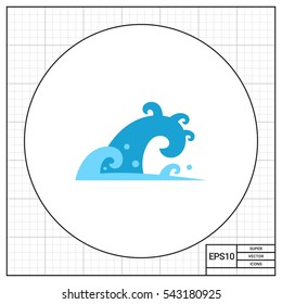 Sea Waves Icon