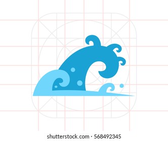 Sea Waves Icon