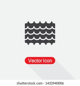 Sea Waves Icon Vector Illustration Eps10