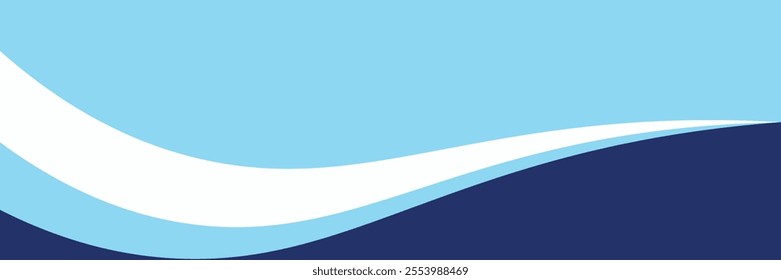 Sea waves layered vector background illustration and sea beach vector illustration.