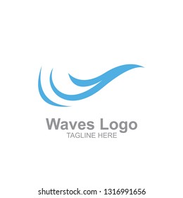 Sea and waves logo