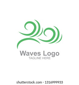 Sea and waves logo