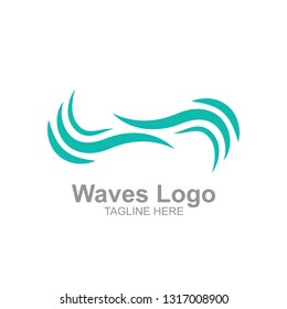 Sea and waves logo