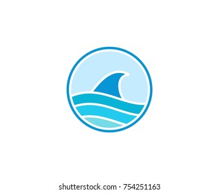 Sea waves logo