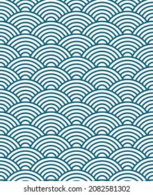 Sea waves. Ornament. Background for fabric, background for text.