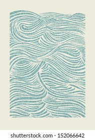 Sea waves pattern 