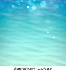sea waves with sunlight reflections