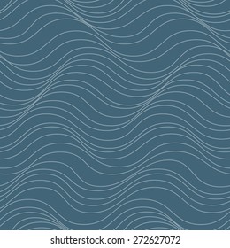 Sea waves. Underwater.