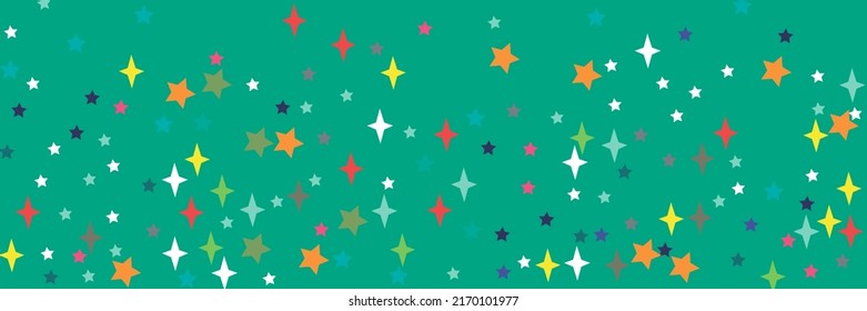 Sea White Multicolor Red Pastel Print Indigo Azure Sky Wallpaper. Violet Green Pink Orange Colorful Yellow Vibrant Illustration. Bright Vivid Lavender Turquoise Blue Stars Chaotic Stars Ornament.