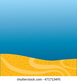 seabed landscape isolated icon vector illustration design