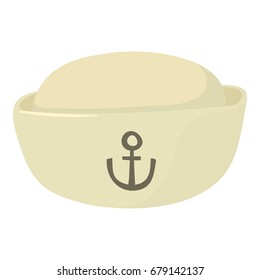 Sea-cap icon. Cartoon illustration of sea-cap vector icon for web