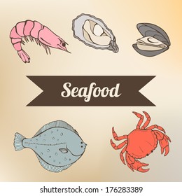 seafood in color