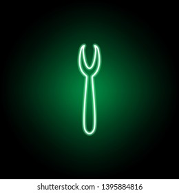 seafood fork icon. Can be used for web, logo, mobile app, UI, UX