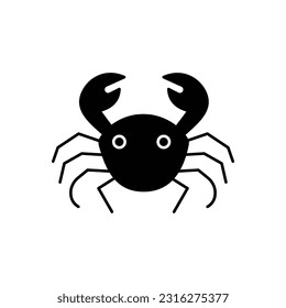 Seafood Glyph Vector Icon that can easily edit or modify

