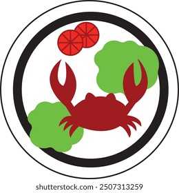 seafood icon. design seafood icon vector