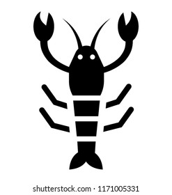 
Seafood icon lobster
